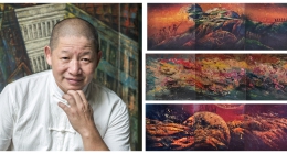 中国漆画艺术大师福建省漆艺大师废墟画舫坊主任宏大师入驻漆语漆缘 ... ... ...