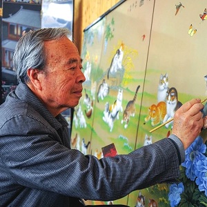 薛生金-平遥推光漆器髹饰技艺国家级非遗传承人